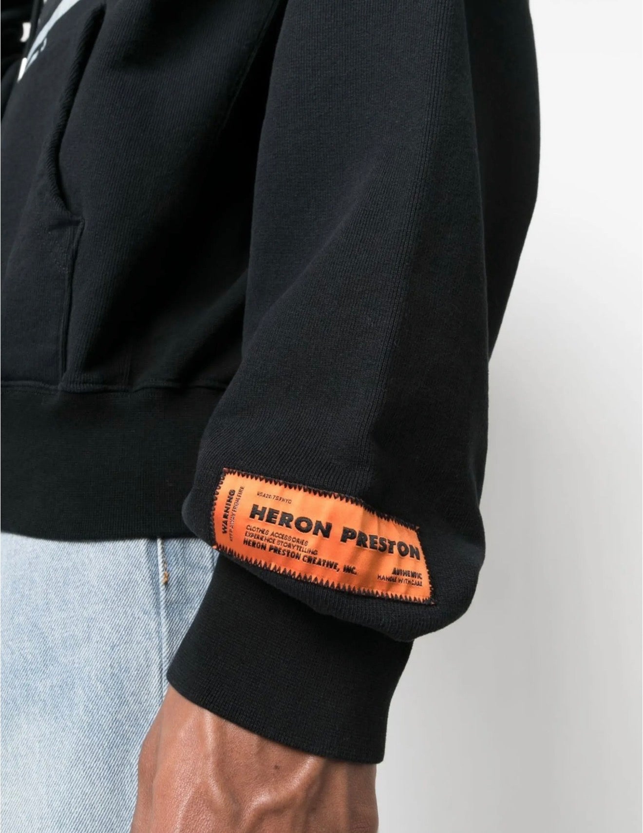Heron Preston Graphic-Print Hoodie