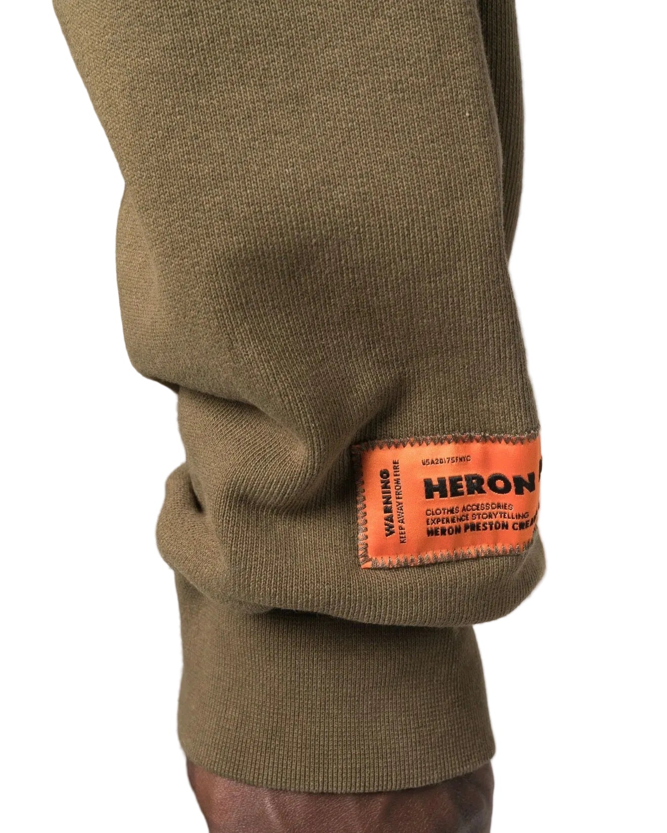 Heron Preston Logo-Patch Bird-Print Sweatshirt