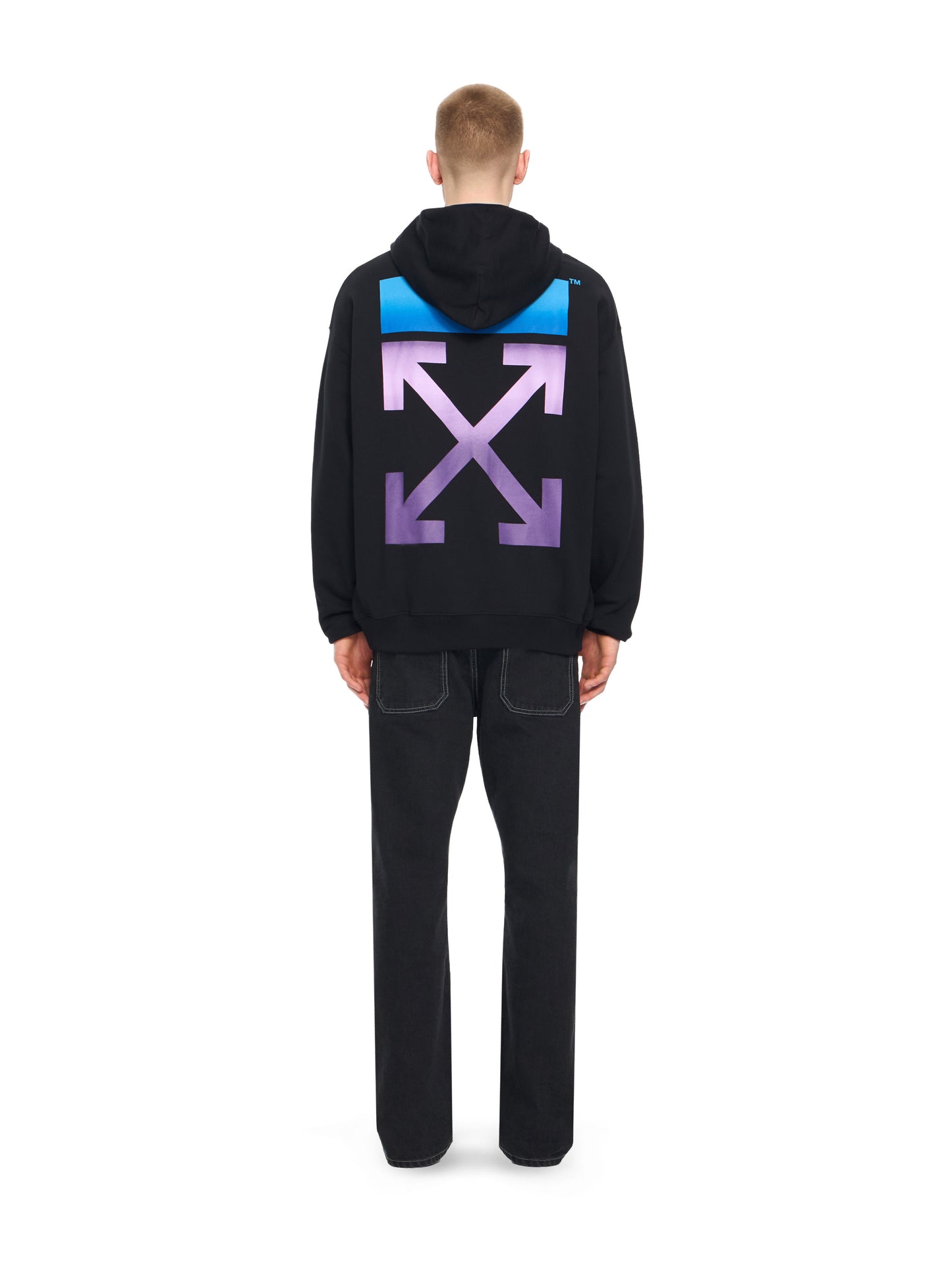 Off White Zip Hoodie
