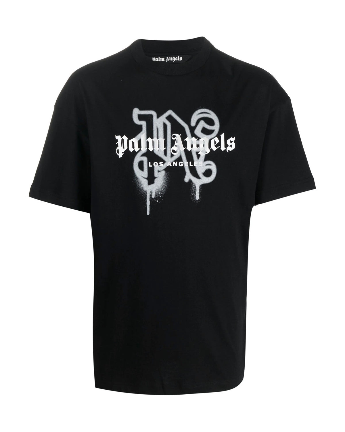 Palm Angels Sprayed Los Angeles Black/White T-Shirt