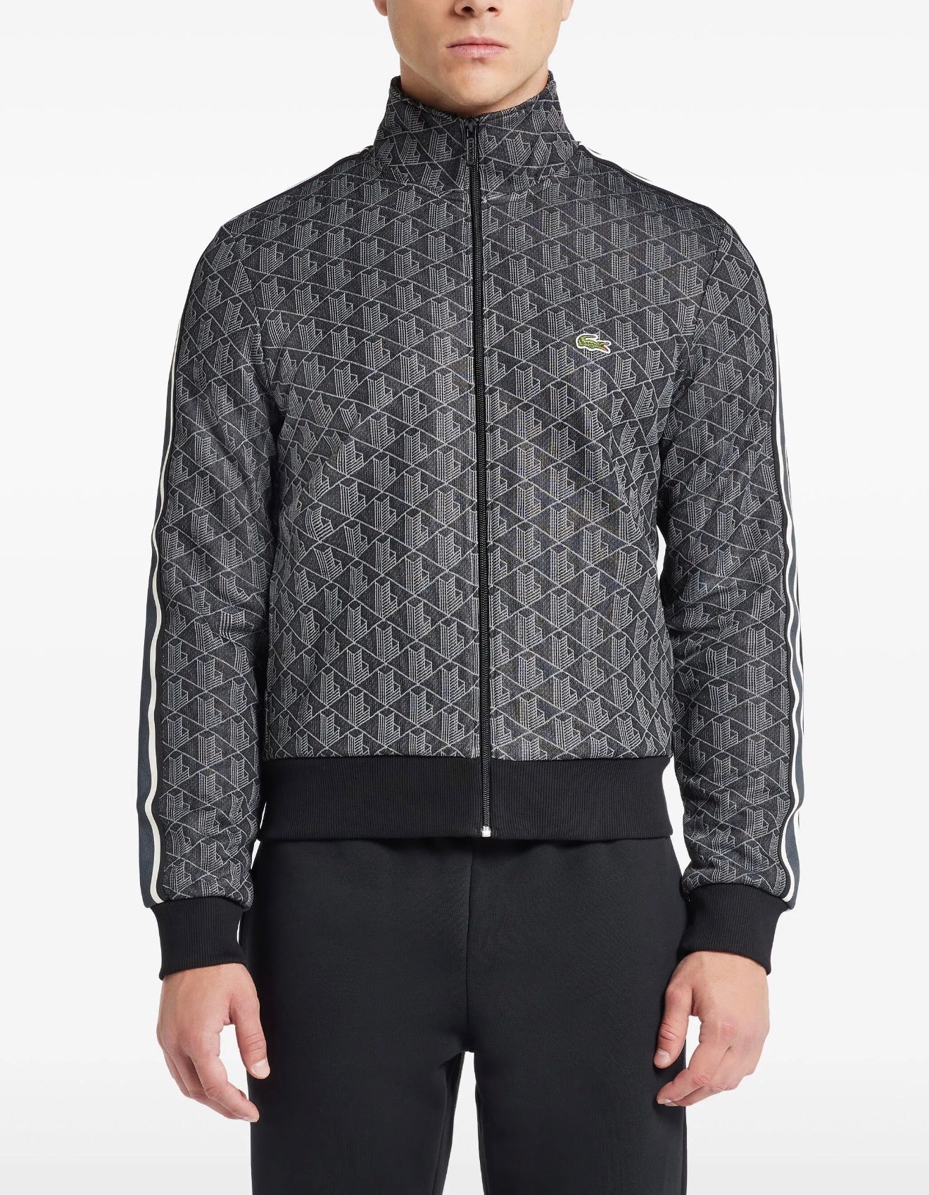 Lacoste Monogram Zip