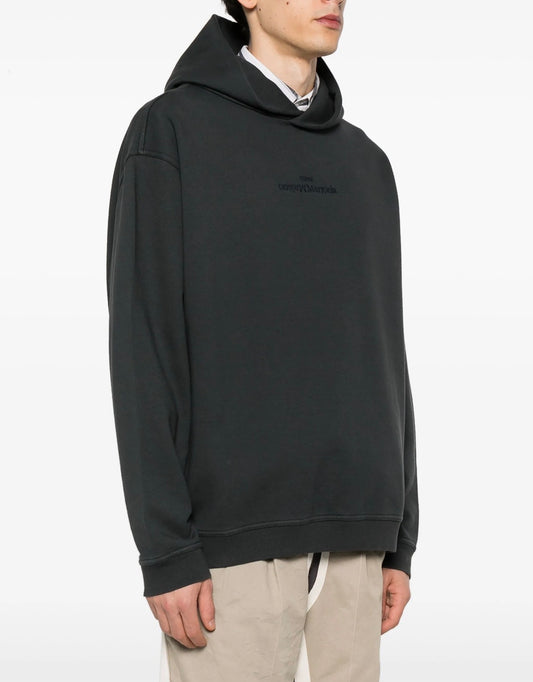 Maison Margiela Logo-Embroidered Hoodie