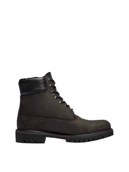 Timberland 6 Premium In Lace Waterproof Black Boots TB1A2E2P001