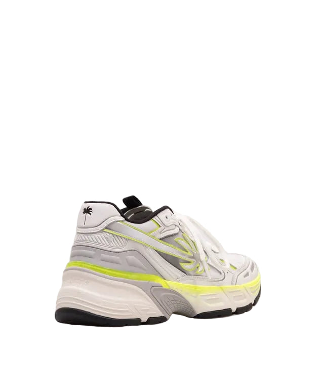 Palm Angels Runner 4 Fluo Sneakers White/Green