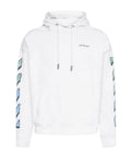 Off White Dripping Arrow White Hoodie