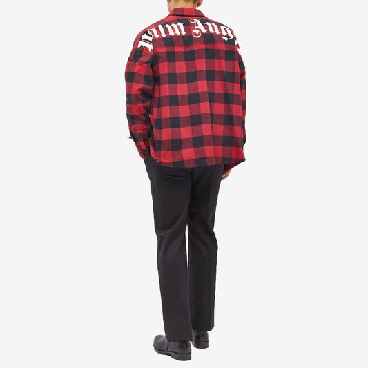 Palm Angels Curved Logo Overshirt