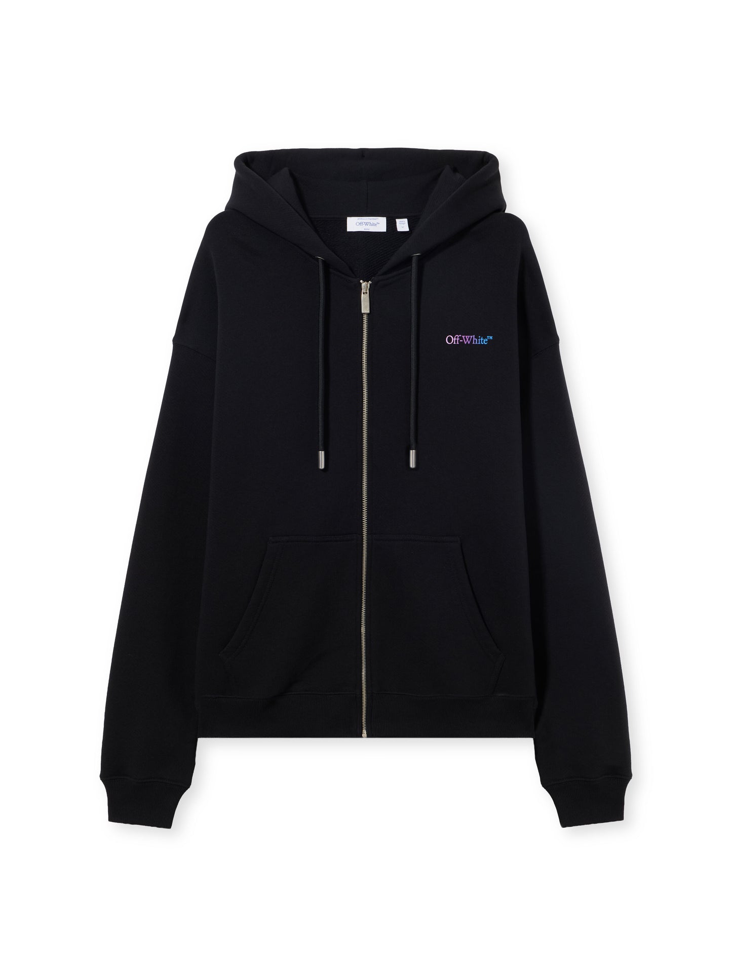 Off White Zip Hoodie