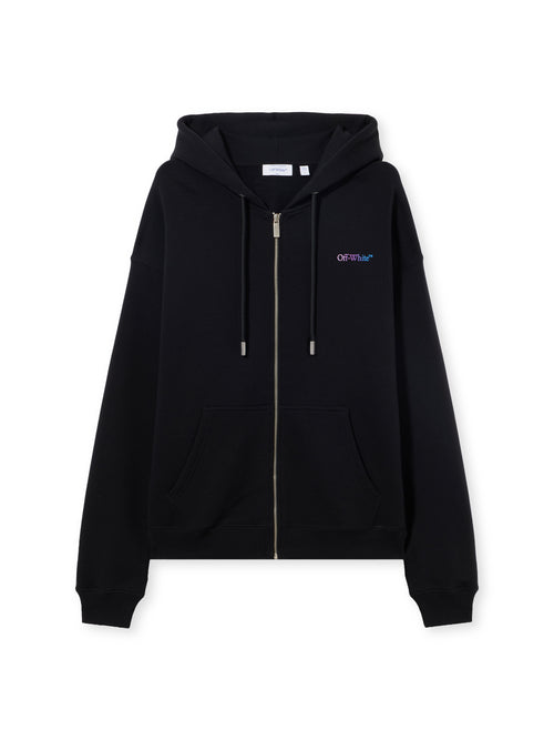 Off White Zip Hoodie