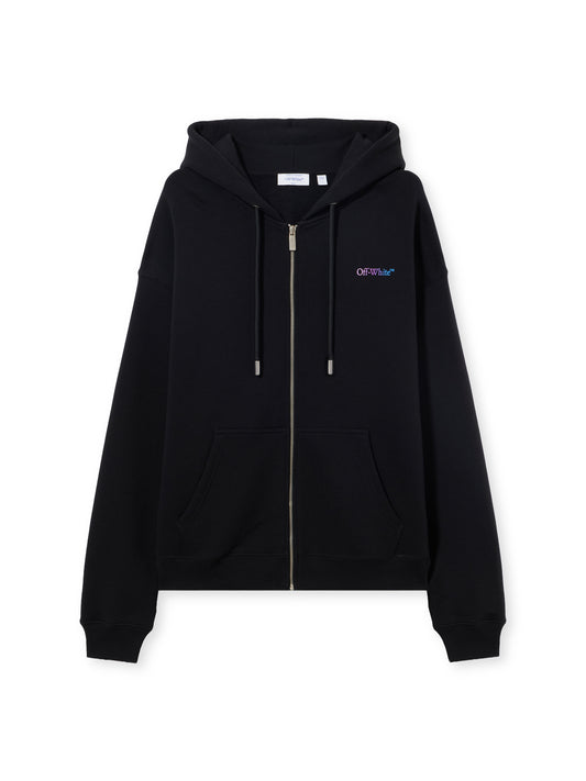 Off White Zip Hoodie