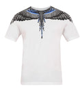 Marcelo Burlon WIngs Grizzly White/MultiLogo T-Shirt