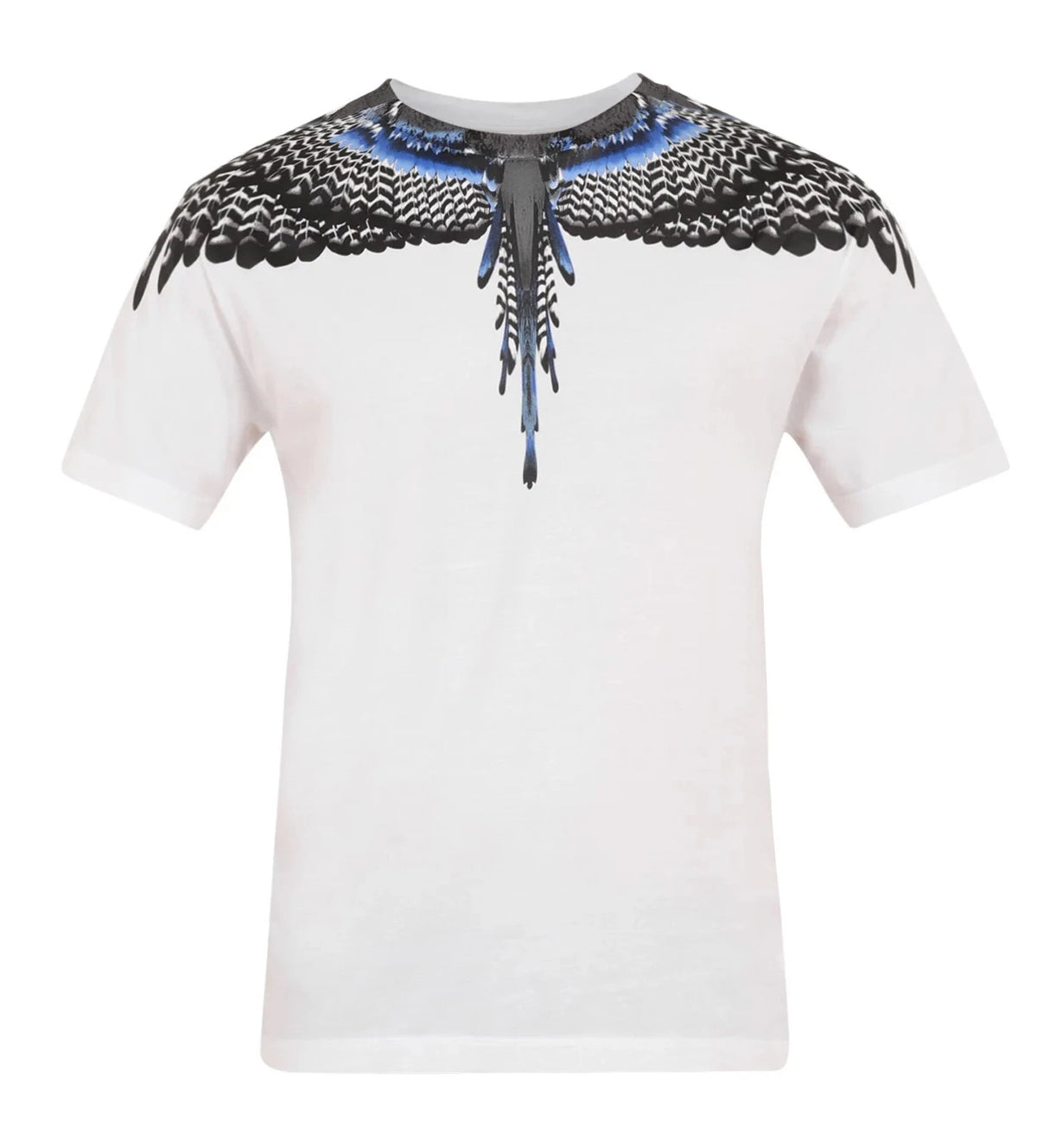 Marcelo Burlon WIngs Grizzly White/MultiLogo T-Shirt