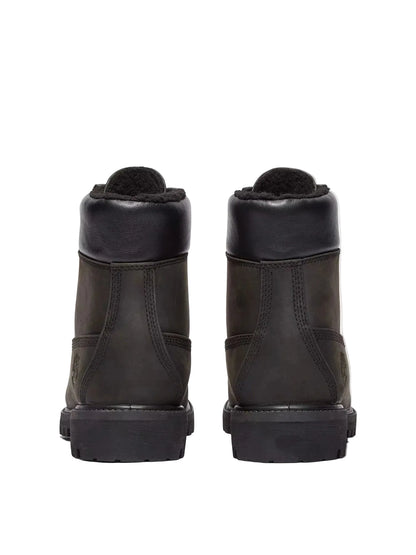 Timberland 6 Premium In Lace Waterproof Black Boots TB1A2E2P001