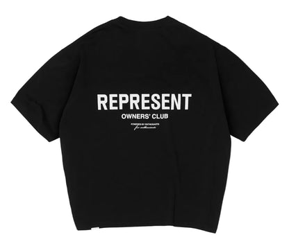 Represent Owners Club Black T-Shirt