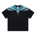 Marcelo Burlon Colordust Wings Boxy Black/Blue  T-Shirt
