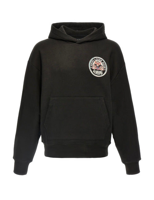Amiri Eagle Logo Oversized Hoodie
