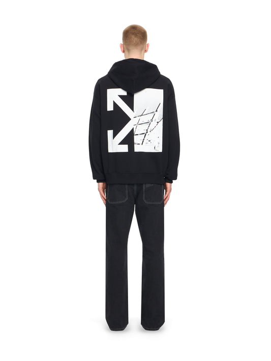 Off White Zip Hoodie