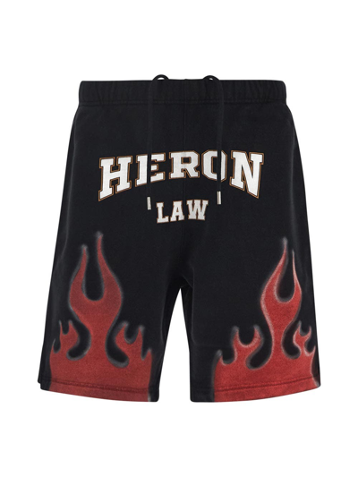 Heron Preston Law Flames Shorts