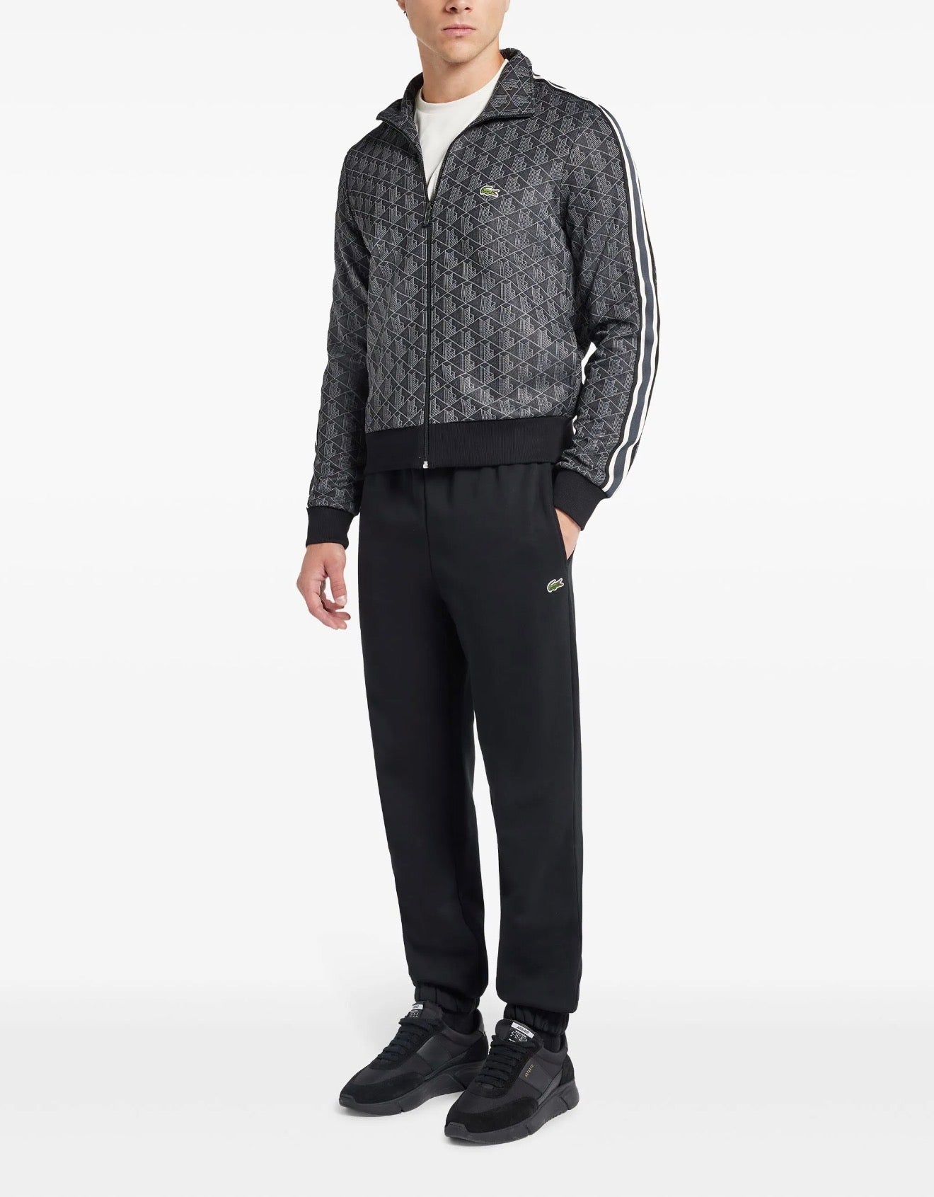 Lacoste Monogram Zip