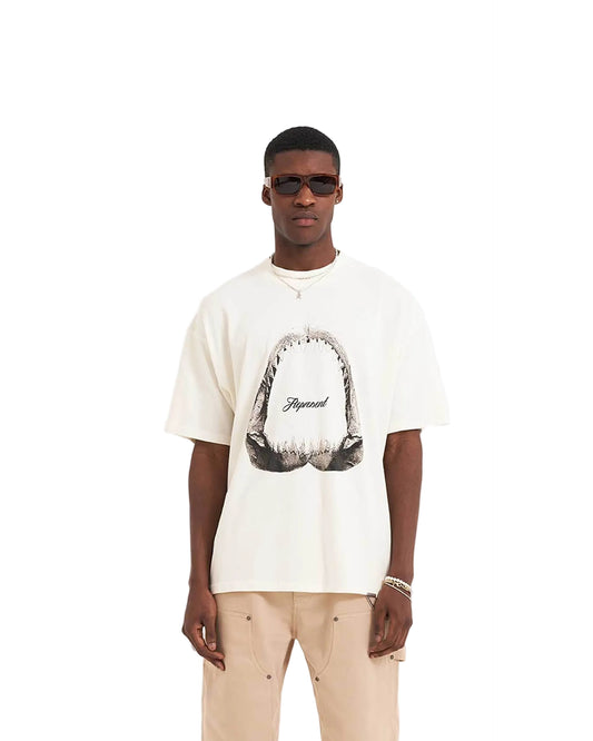 Represent Shark White T-Shirt