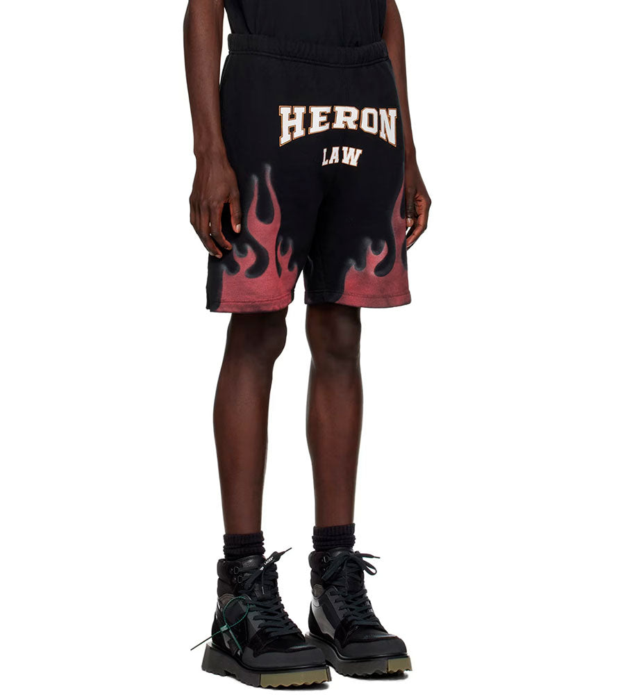 Heron Preston Law Flames Shorts