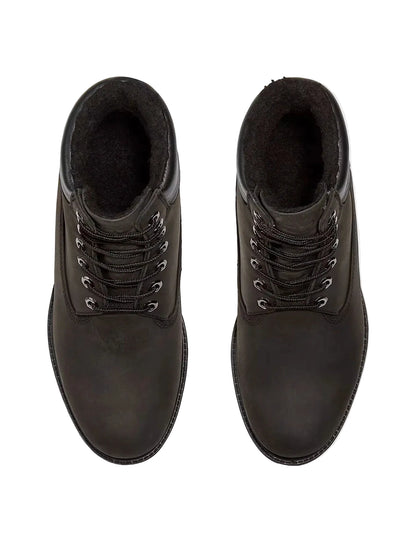 Timberland 6 Premium In Lace Waterproof Black Boots TB1A2E2P001