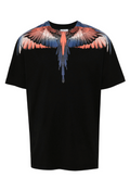 Marcelo Burlon Wings Black/Multilogo T-Shirt