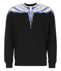 Marcelo Burlon Wings Black/Blue SweatShirt