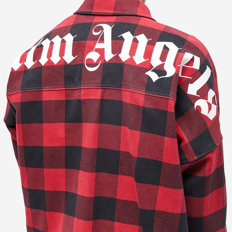 Palm Angels Curved Logo Overshirt