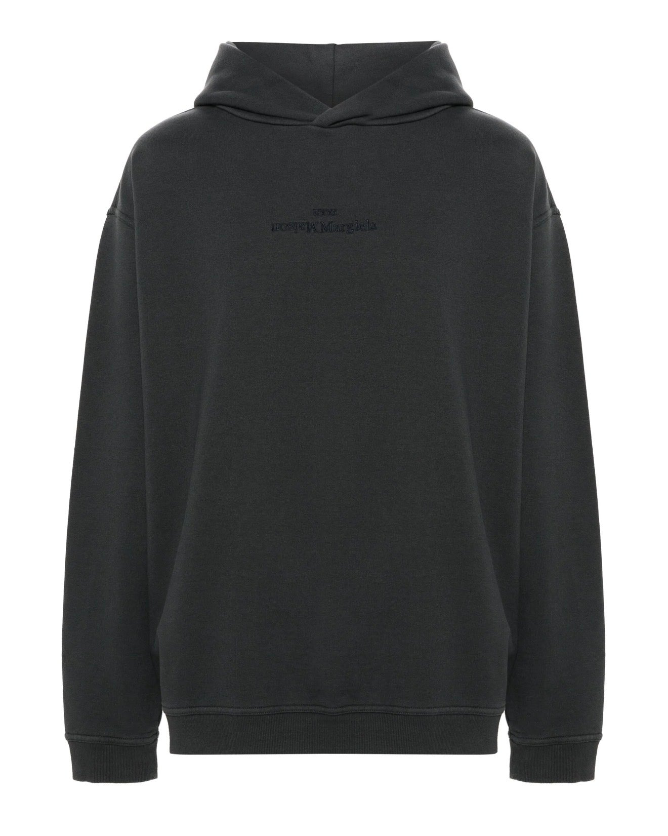Maison Margiela Logo-Embroidered Hoodie