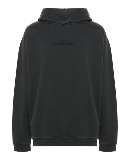 Maison Margiela Logo-Embroidered Hoodie