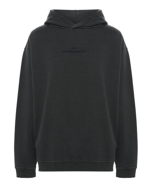 Maison Margiela Logo-Embroidered Hoodie