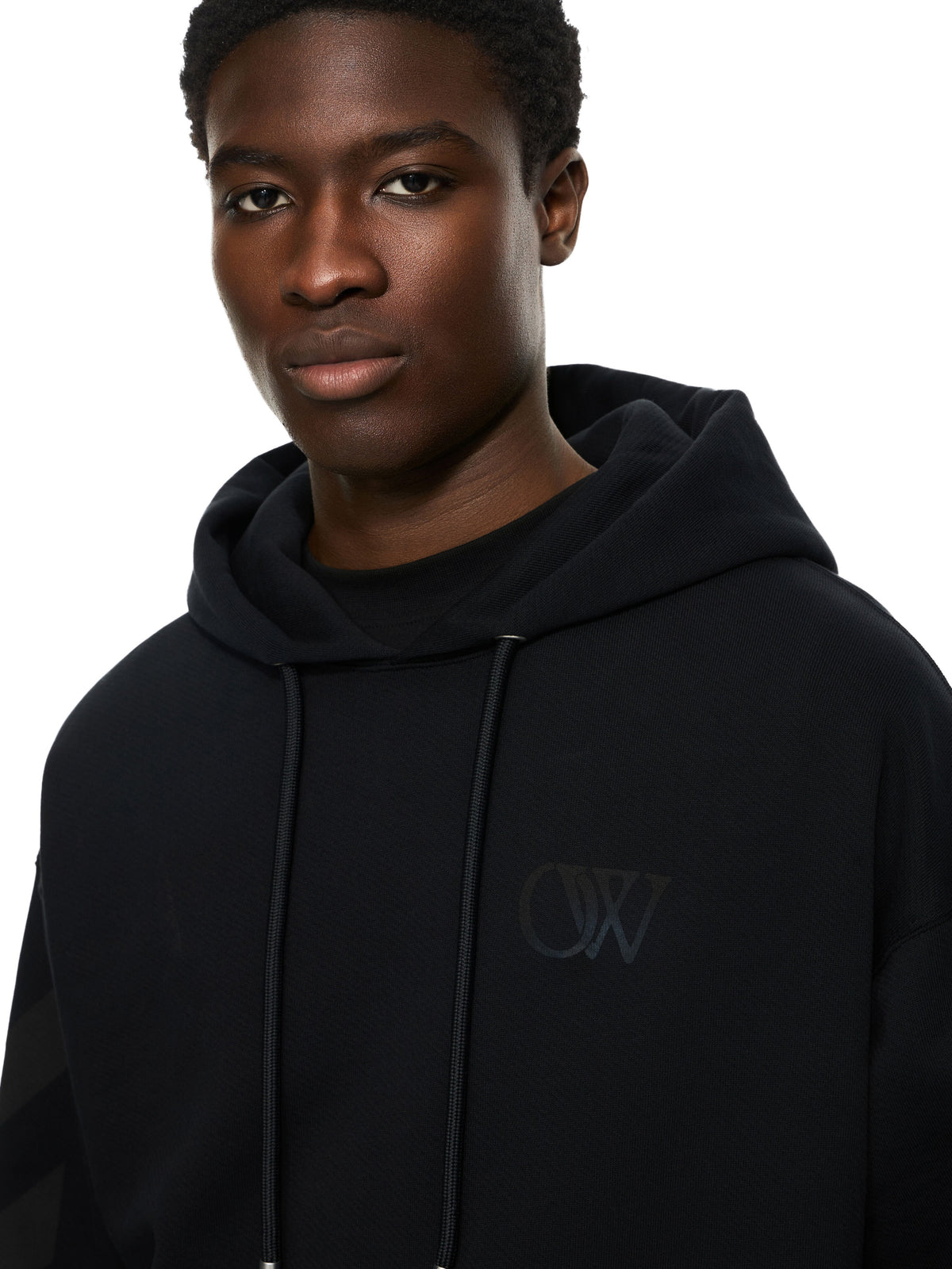 Off White Skate Full Black Hoodie