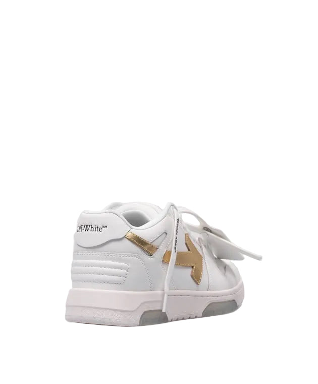 Off White Out Off Office White/Gold Sneakers