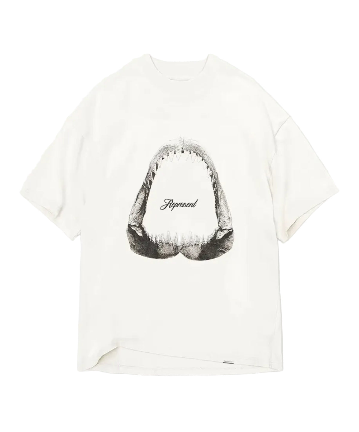 Represent Shark White T-Shirt