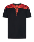 Marcelo Burlon Wings Black/Red T-Shirt