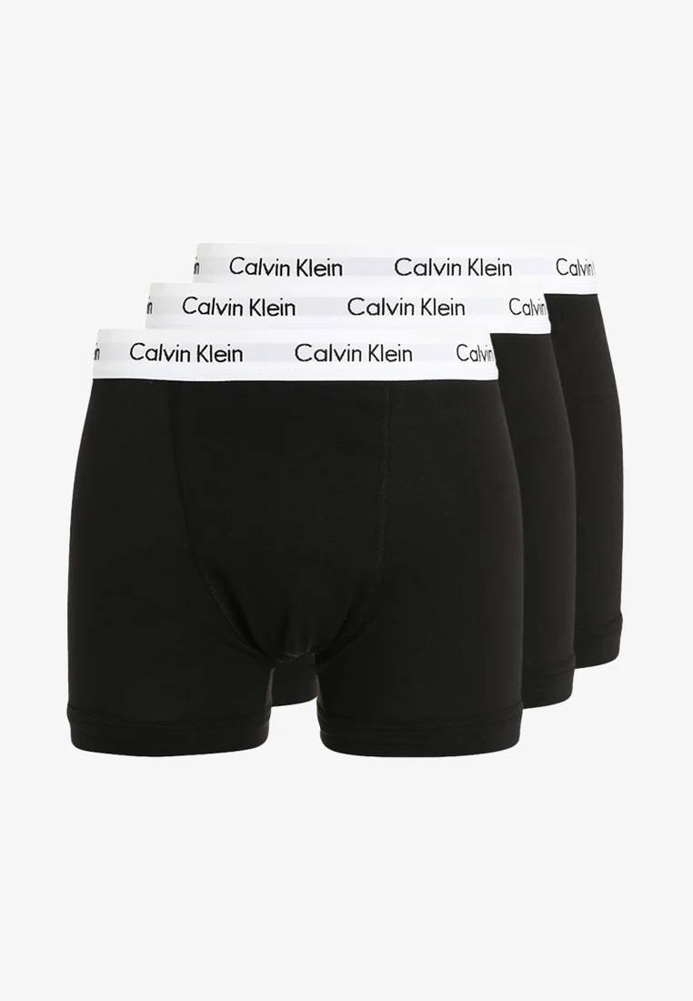 Pack Calvin Klein Stretch Trunks Black 3 inch