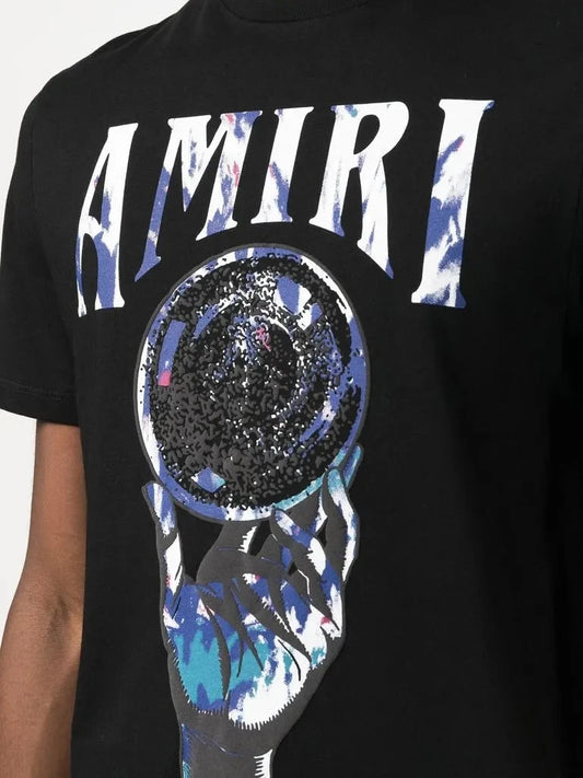 Amiri Crystal Ball Crew T-Shirt