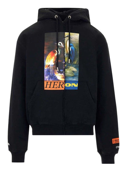 Heron Preston Split Print Hoodie