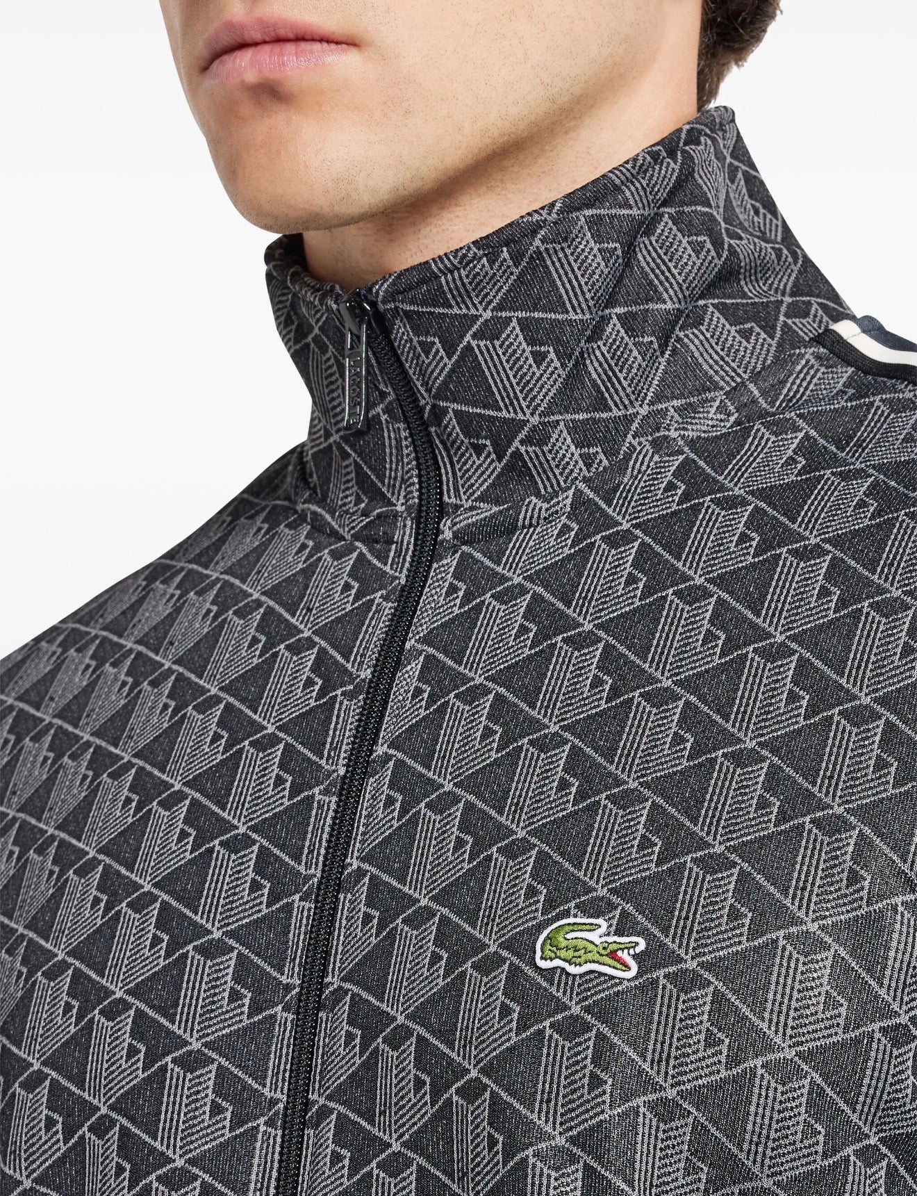Lacoste Monogram Zip