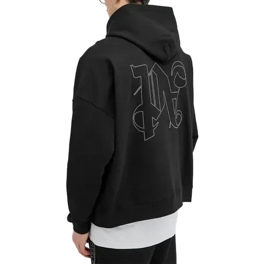 Palm Angels Big Logo Swarovski Hoodie