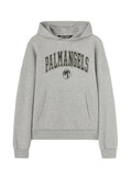 Palm Angels College Logo Grey Hoodie