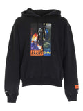 Heron Preston Split Print Black Hoodie