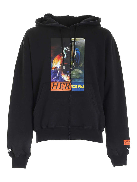 Heron Preston Split Print Hoodie