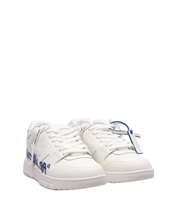 Off White ‘’For Walking’’ White/Blue Sneakers