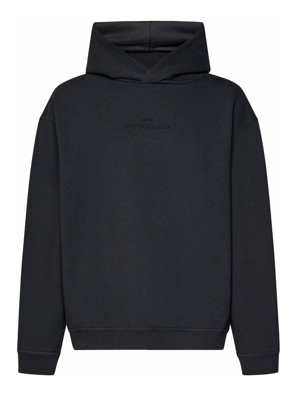 Maison Margiela Logo-Embroidered Hoodie