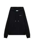 Off White Arrow Motif Drawstring Black/White Hoodie