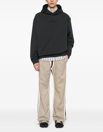 Maison Margiela Logo-Embroidered Hoodie