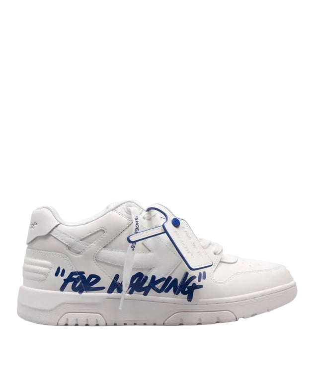 Off White ‘’For Walking’’ White/Blue Sneakers