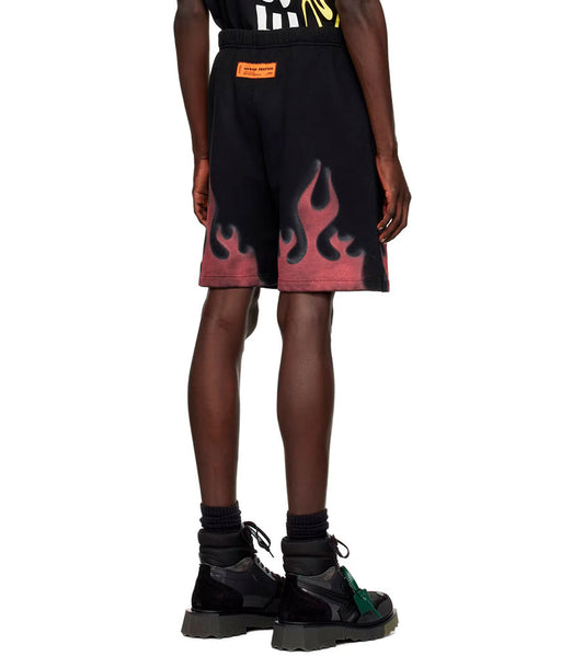 Heron Preston Law Flames Shorts
