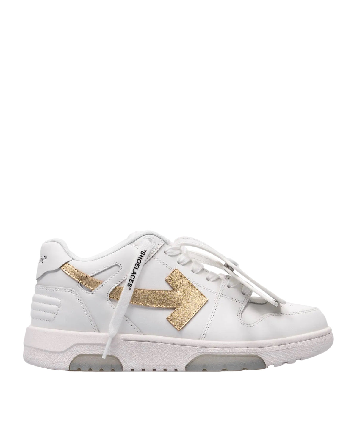 Off White Out Off Office White/Gold Sneakers